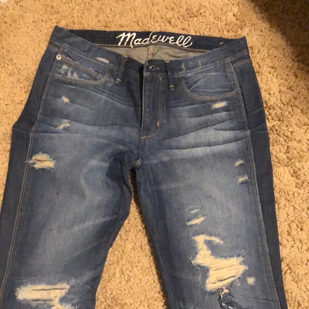 Madewell non stretch denim jeans